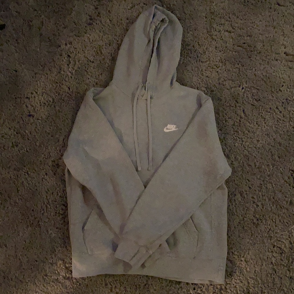 Size Small Gray Nike Hoodie - 8/10 Condition